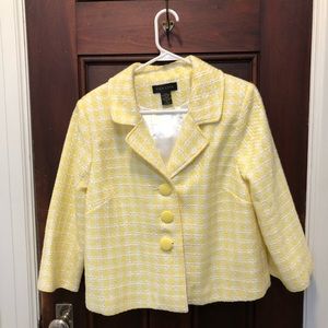 Vintage Yellow Blazer
